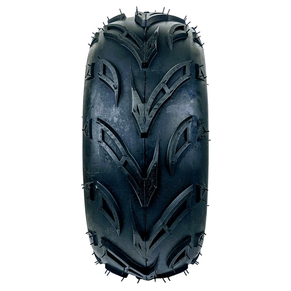 RedCap 16x8-7 Tubeless Tire with Wheel Rim Assembly Front Rear Wheel, 7x4.5" 3 Bolt Rim Spacing 70mm for 50cc, 70cc, 90cc, 110cc, 125cc TaoTao, Baja Sprinter, Mudhawk, Coleman ATVs Go-Karts - (Left)