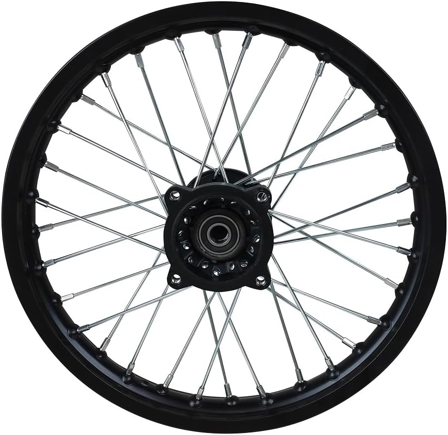 Wheel Rim - Front - 14" Steel 12mm ID - Dirt Bike