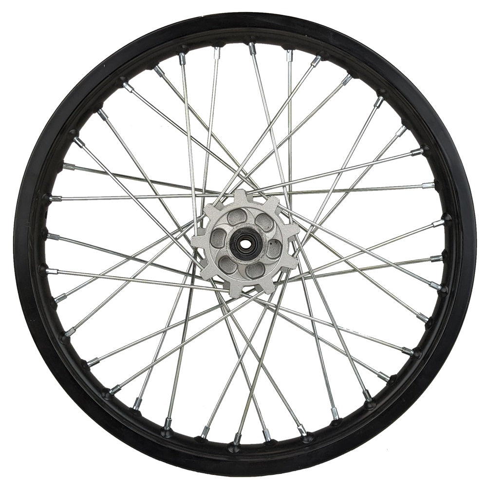 Wheel Rim - Front - 17" x 1.6" - 12mm ID Aluminum - Dirt Bike