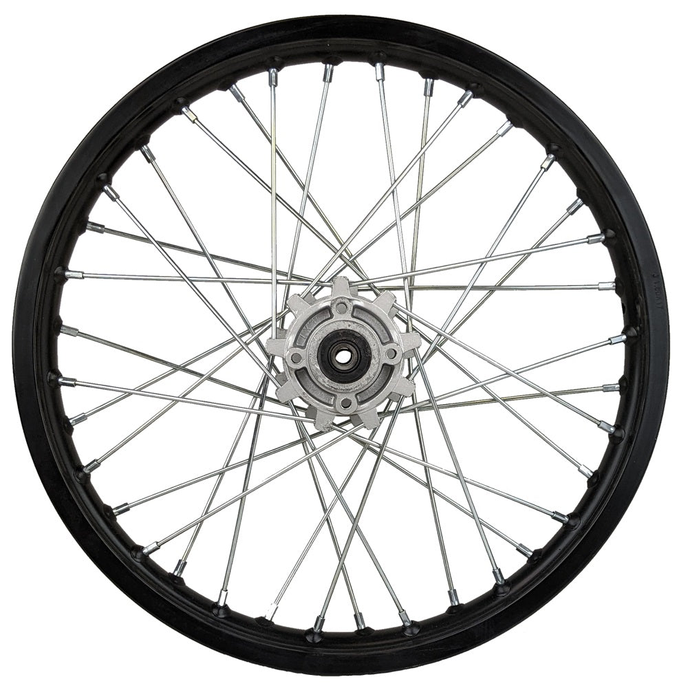Wheel Rim - Front - 17" x 1.6" - 12mm ID Aluminum - Dirt Bike