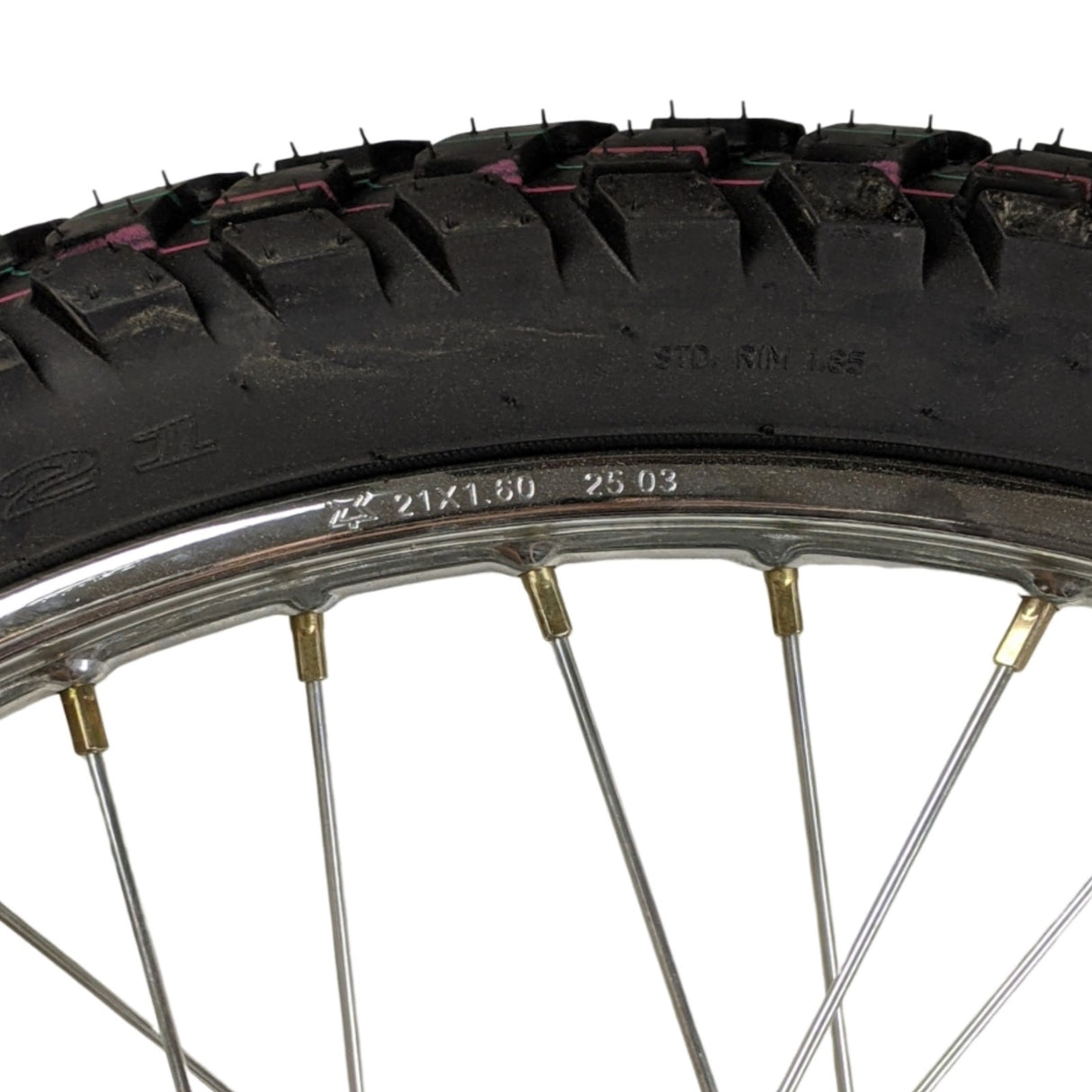 21'' 3.00-21 Front Rim Wheel Tire with Compatible for HAWK 250