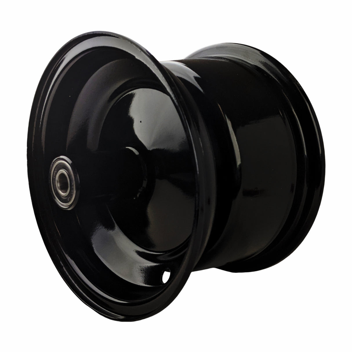 Black Wheel Rim for Coleman CT200U BT200X CT200UEX 196cc Hisun 200-3 200-7, Axis M200 Mini bike (Front Rim)