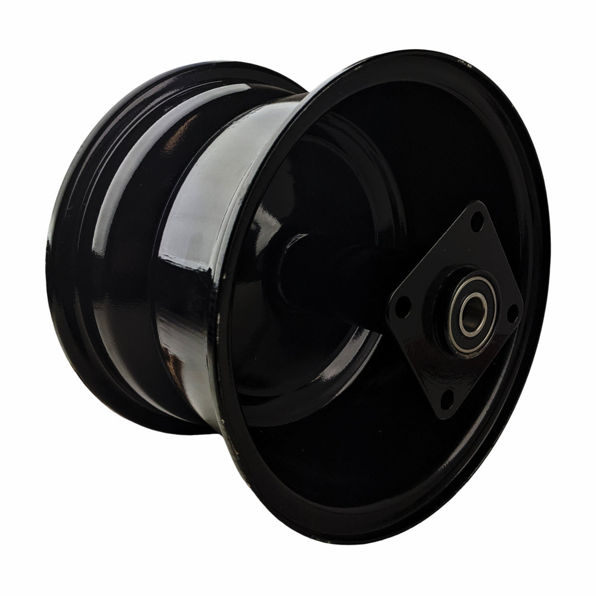 Black Wheel Rim for Coleman CT200U BT200X CT200UEX 196cc Hisun 200-3 200-7, Axis M200 Mini bike (Rear Rim)