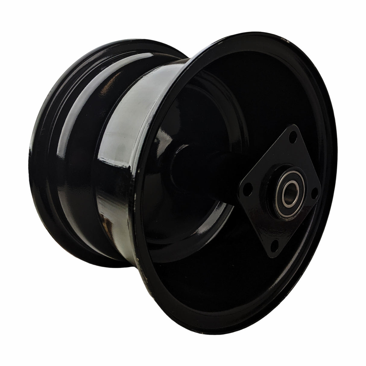 Black Wheel Rim for Coleman CT200U BT200X CT200UEX 196cc Hisun 200-3 200-7, Axis M200 Mini bike (Rear Rim)