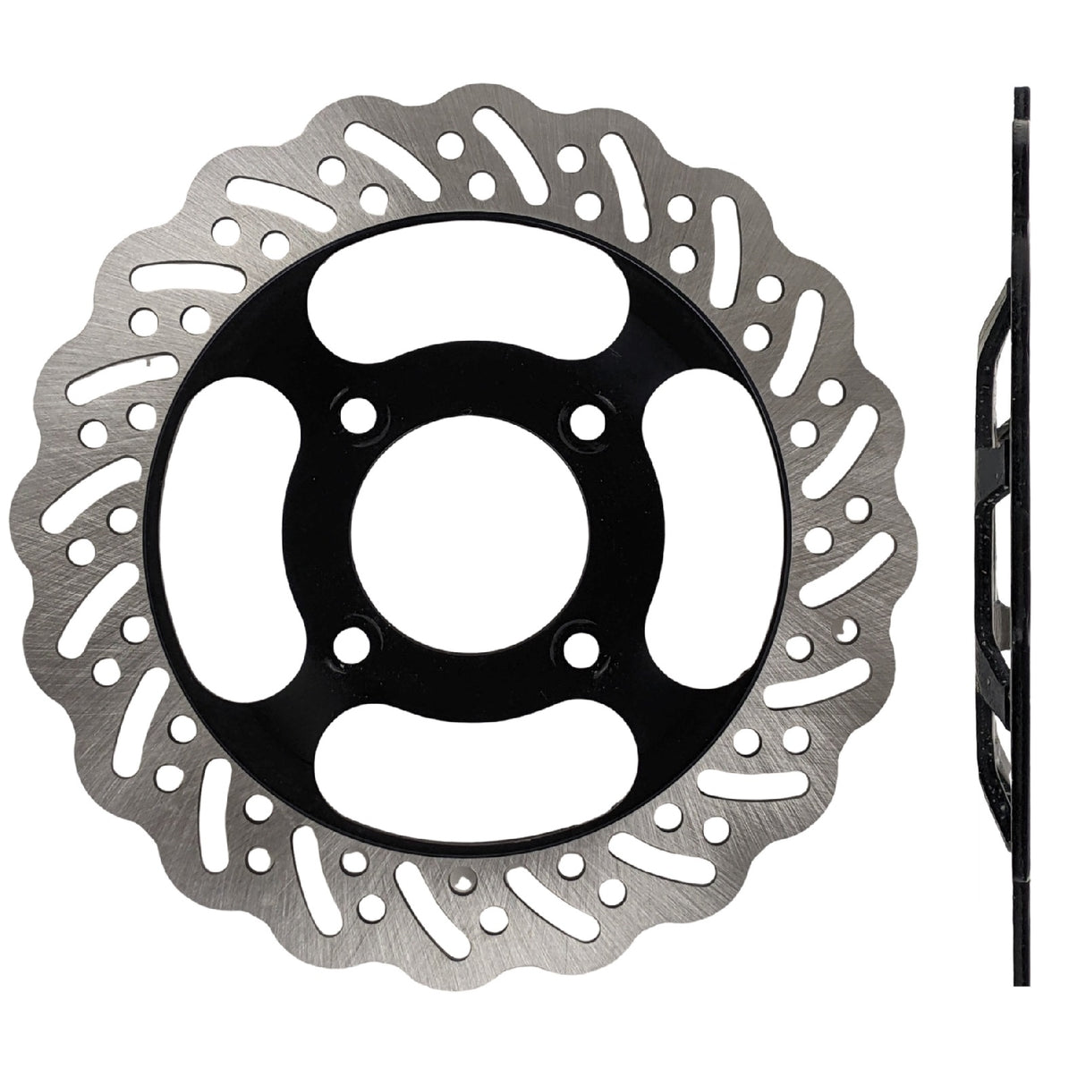 18" Rear Wheel Assembly - Apollo DB-36 Preassembled with Rotor Sprocket Tire and Tube