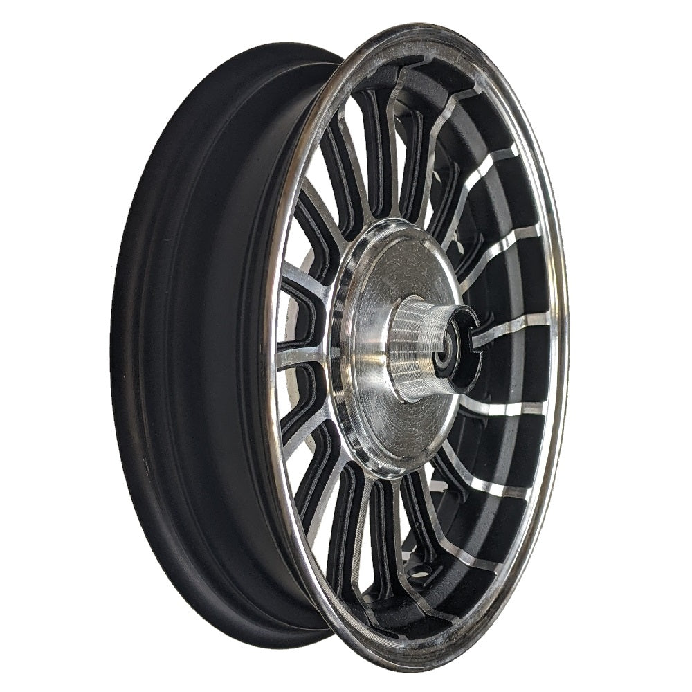 10" 2.15x10 Front & 2.50x10 Rear Aluminum Wheel Rim Set for 50cc Scooters