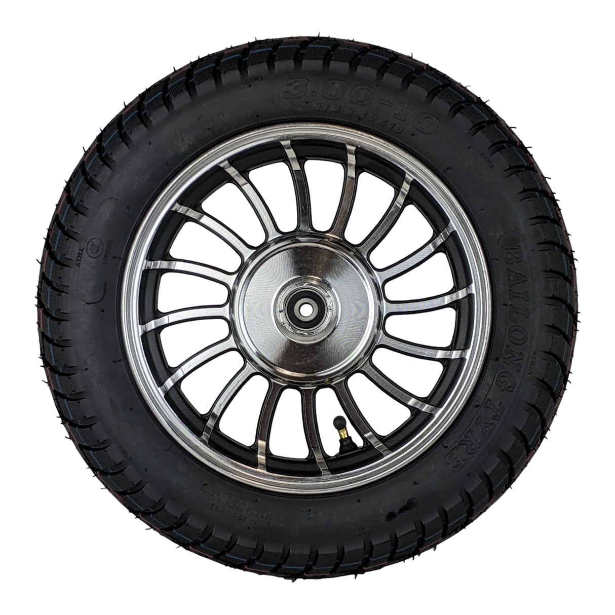 10" 2.15x10 Front Wheel & Tire 3.00-10 Set 50cc Scooters