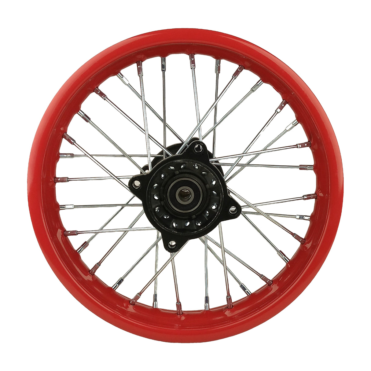 12" Rear Rim Kit for Apollo SSR 125cc XR CRF 70 110 Pit Dirt Bike Motocross Red