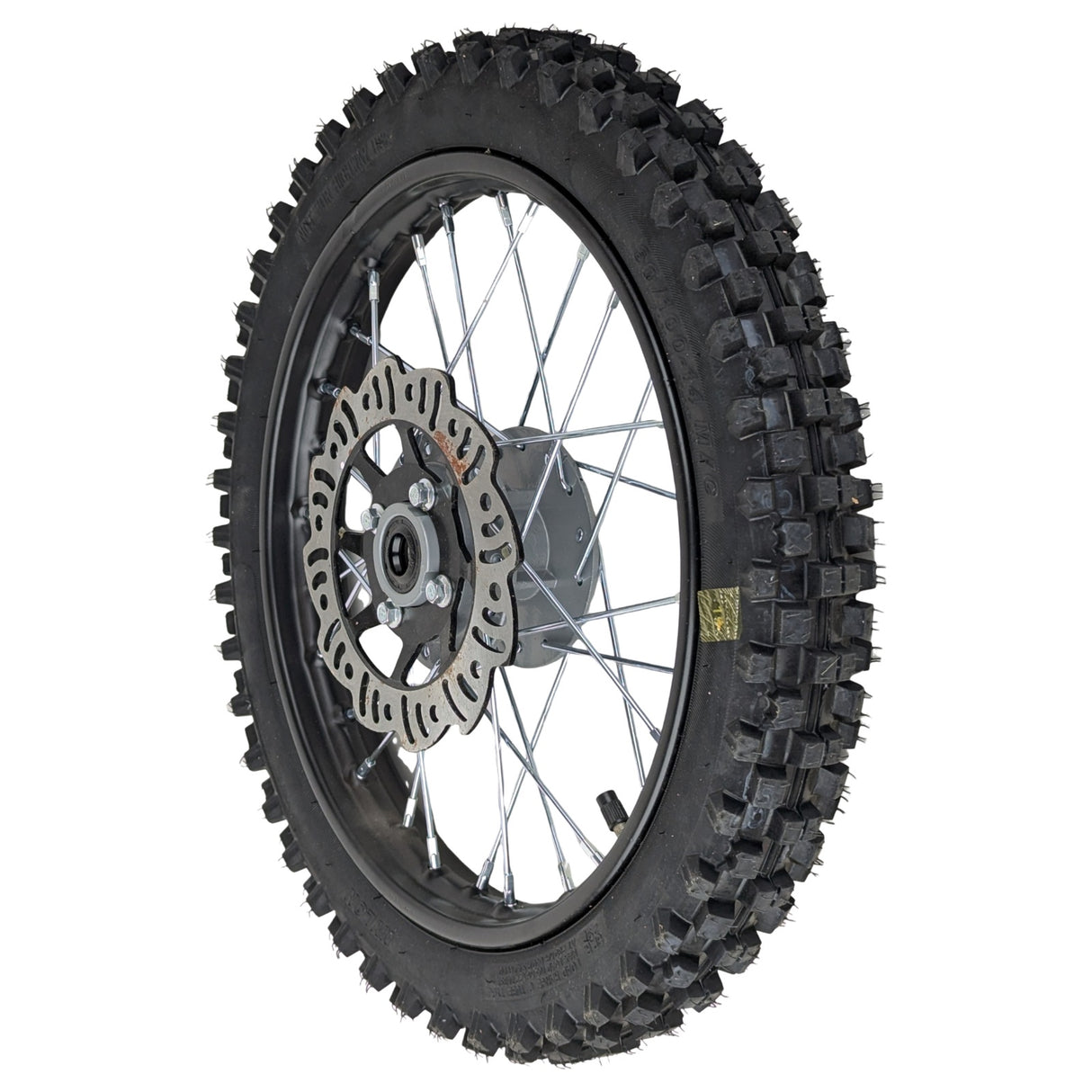 14" Front Rim Wheel Tire For Apollo SSR 125CC CRF Dirt Bike - (12mm ID, 32 Spokes)