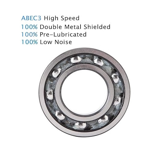 Bearing 6203-Z With Seals Single Row Radial 17x40x12mm