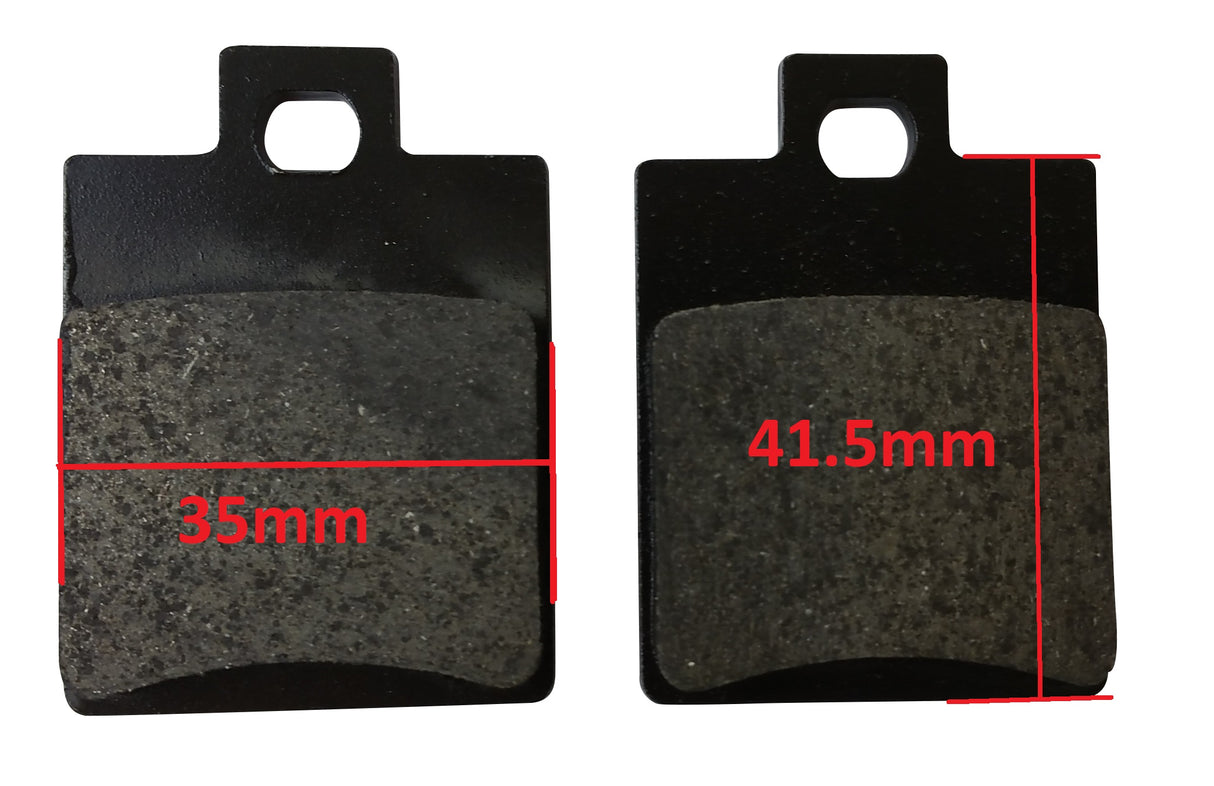 Brake Pad Set, Rear