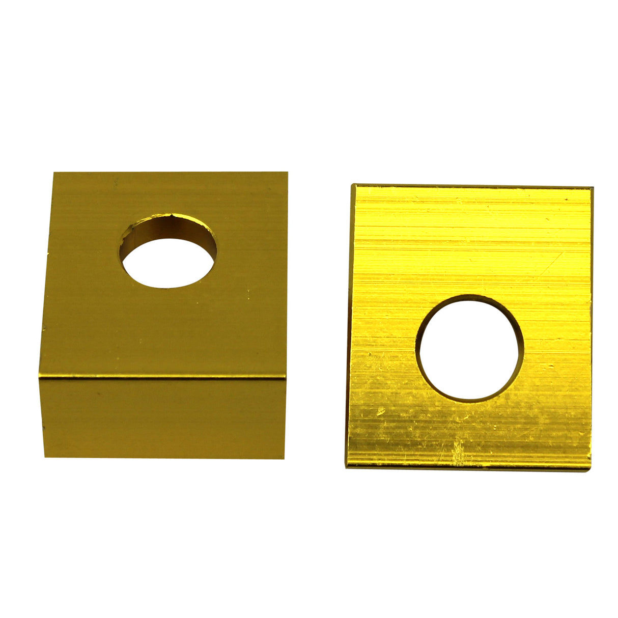 Chain Tensioner Adjuster CNC GOLD, 12mm L Block, Wheel, Dirt Pit Bike 110cc 125cc
