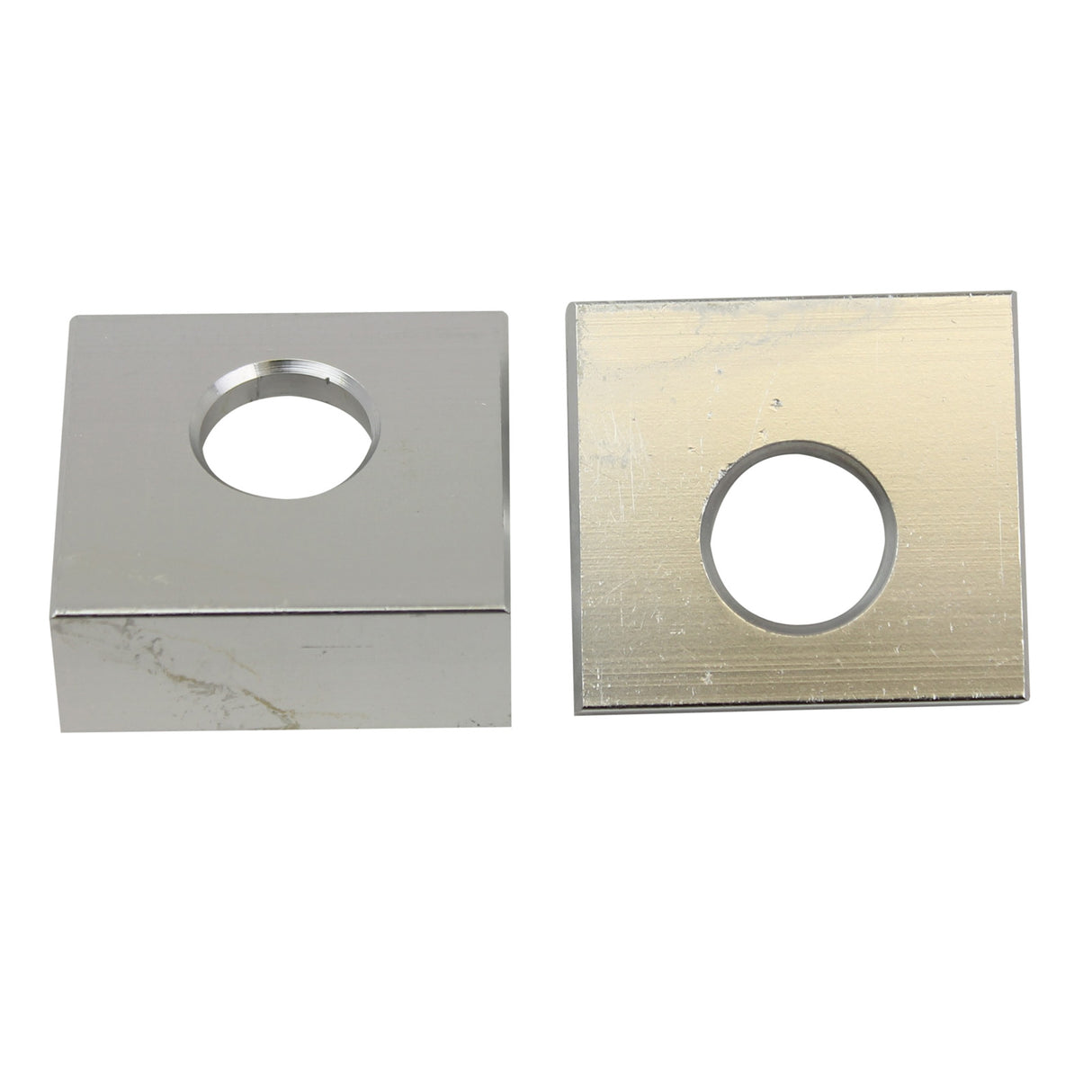 Chain Tensioner Adjuster CNC SILVER, 12mm L Block, Wheel, Dirt Pit Bike 110cc 125cc