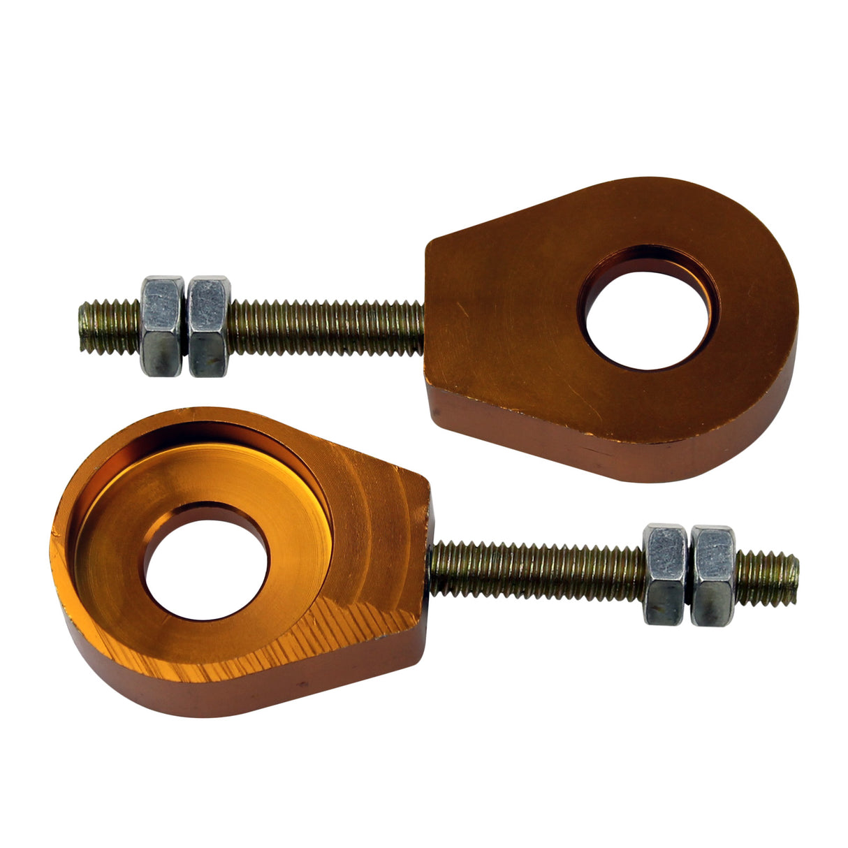 Chain adjuster CNC Aluminum Dirt Bike 12mm - GOLD