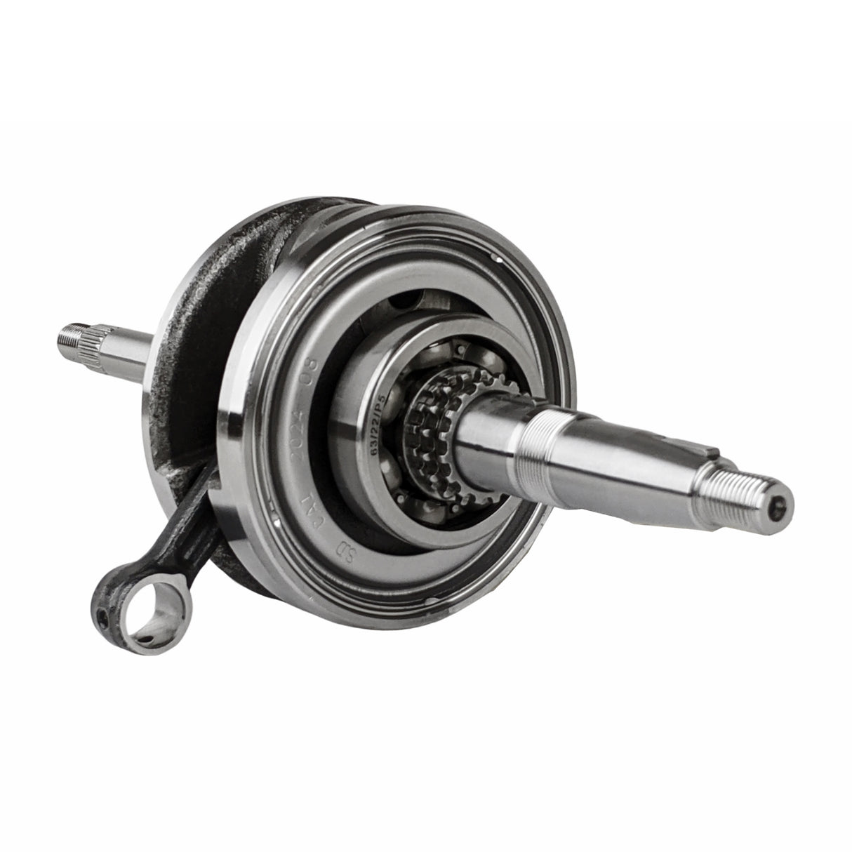 Crankshaft Assembly 17T for GY6 150cc 4-Stroke Engine Fits TaoTao Roketa Kazuma SunL Peace Coolsport