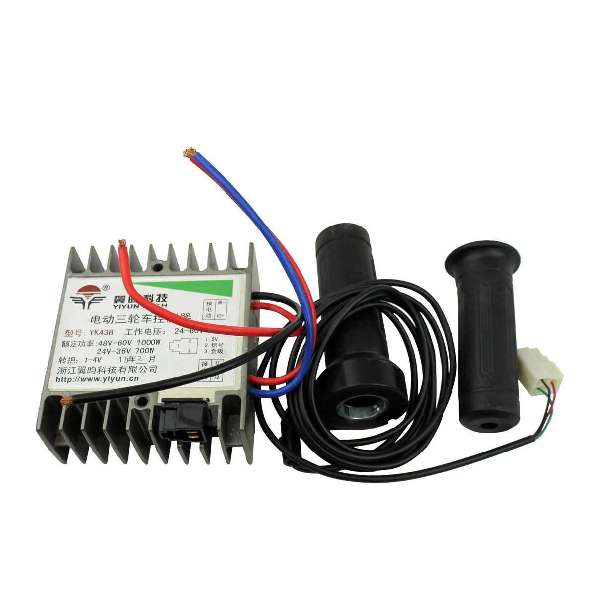 Controller, 24-60V 500-1000W Motor Brush for Electric Bike Bicycle & Scooter