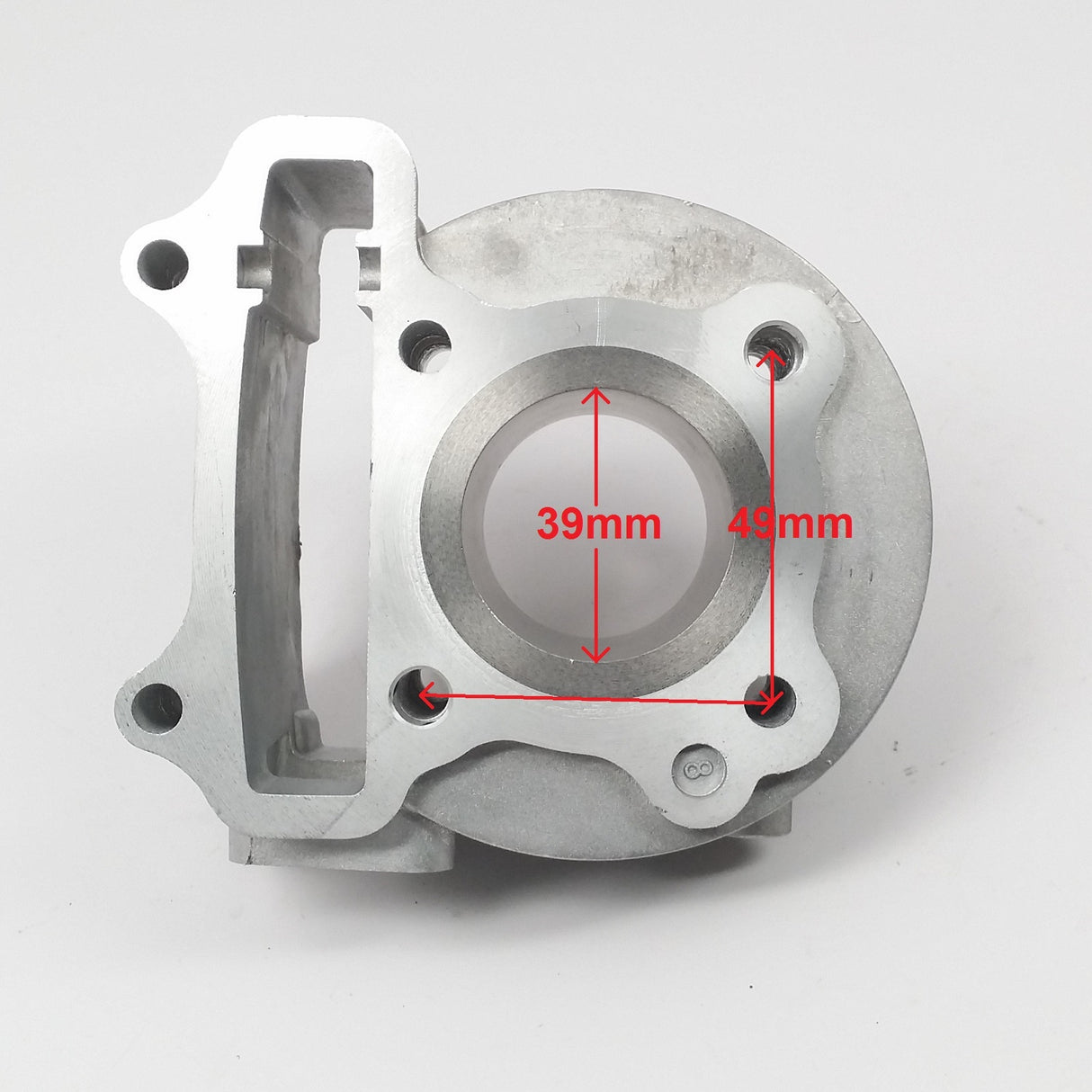 Cylinder and Piston Kit, 50cc GY6