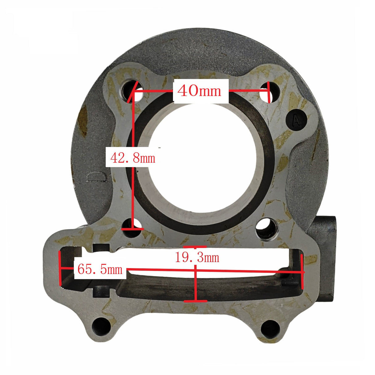 50mm Big Bore Cylinder with Gasket for GY6 139QMB 4-Stroke Engines Fits 50cc to 80cc Scooters Mopeds