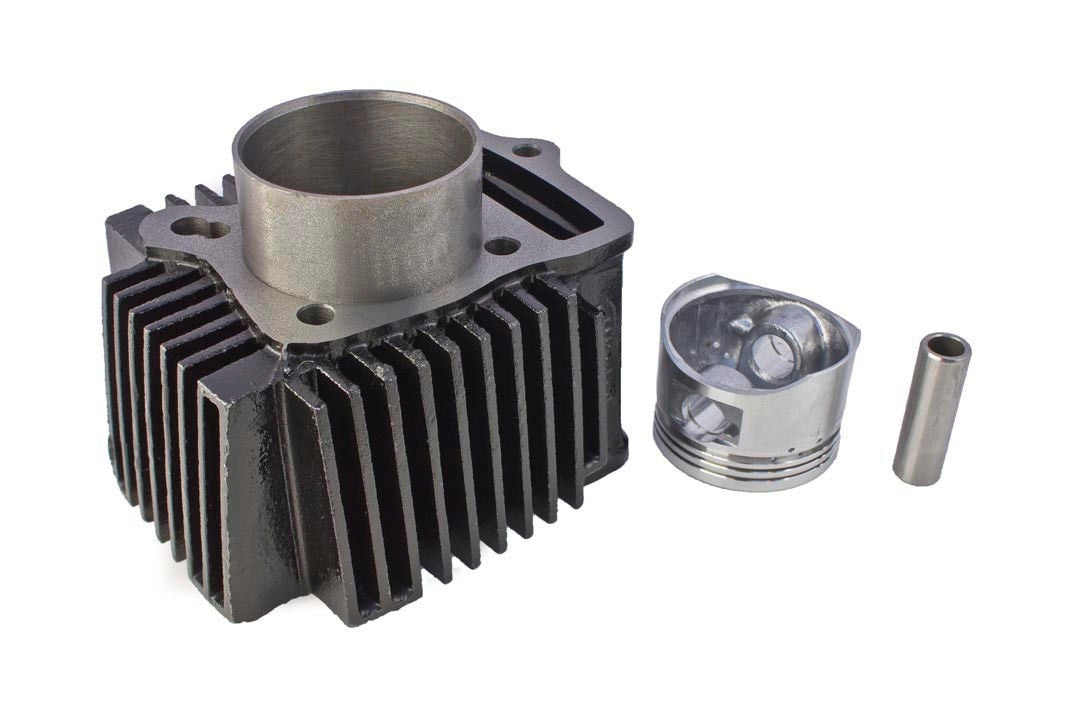 52.4mm Big Bore Complete Cylinder Assembly Kit with Piston Rings & Gaskets Compatible with 110cc 4-Stroke Chinese Engines