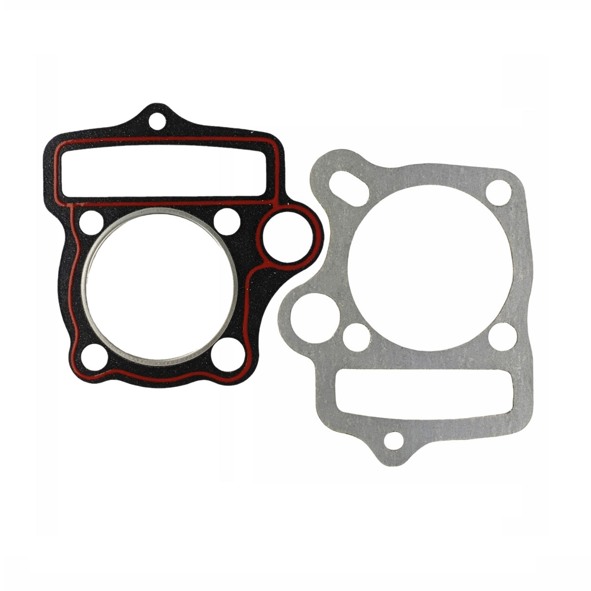 54mm Bore Cylinder Rebuild Kit with Piston Rings Gaskets Pin Compatible with 125cc 4-Stroke Chinese Engines
