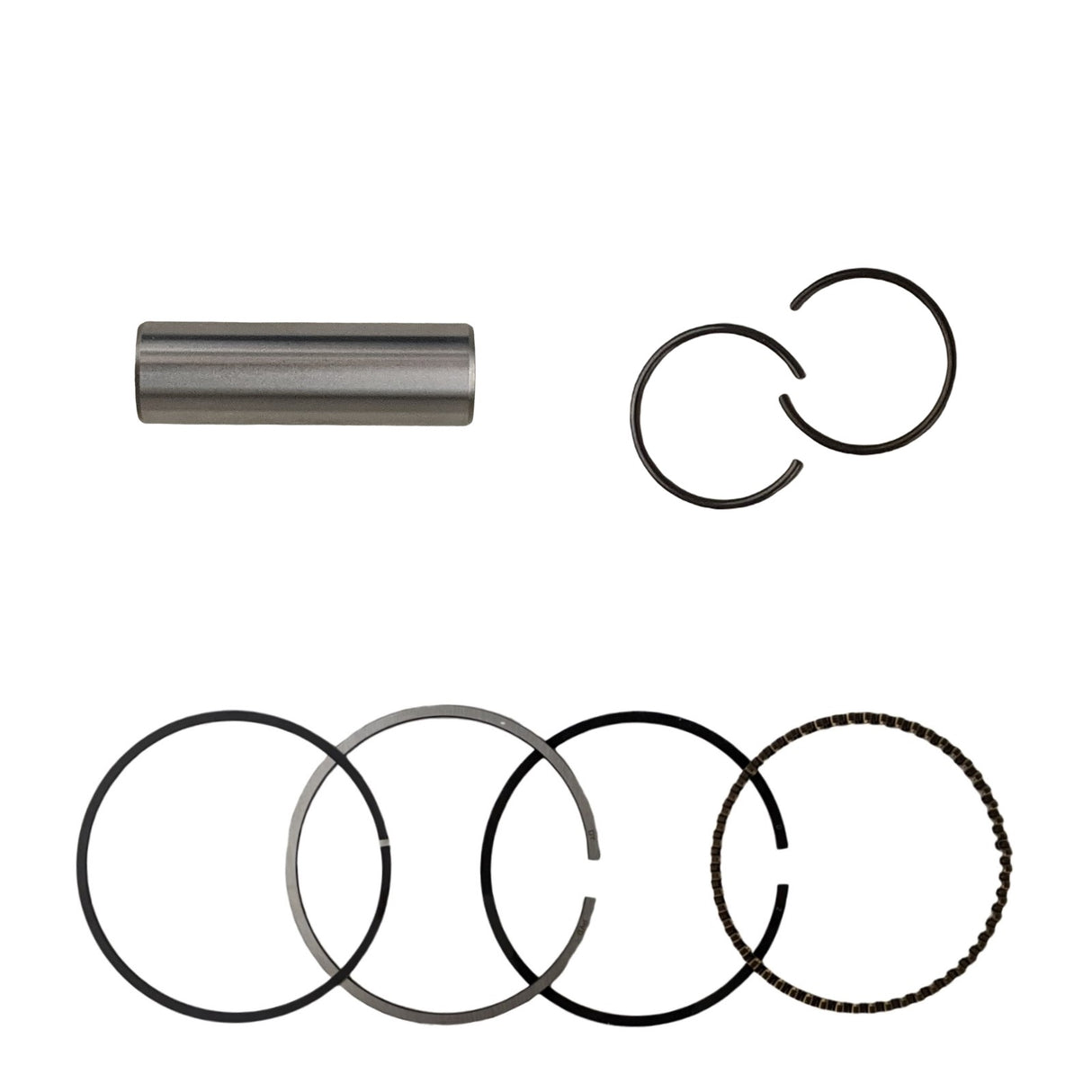 Cylinder, Piston, Rings, Wrist Pin, Clips, Gaskets Kit for Jonway GTX 250 EFI - Manual 6 Speed Motorcycle