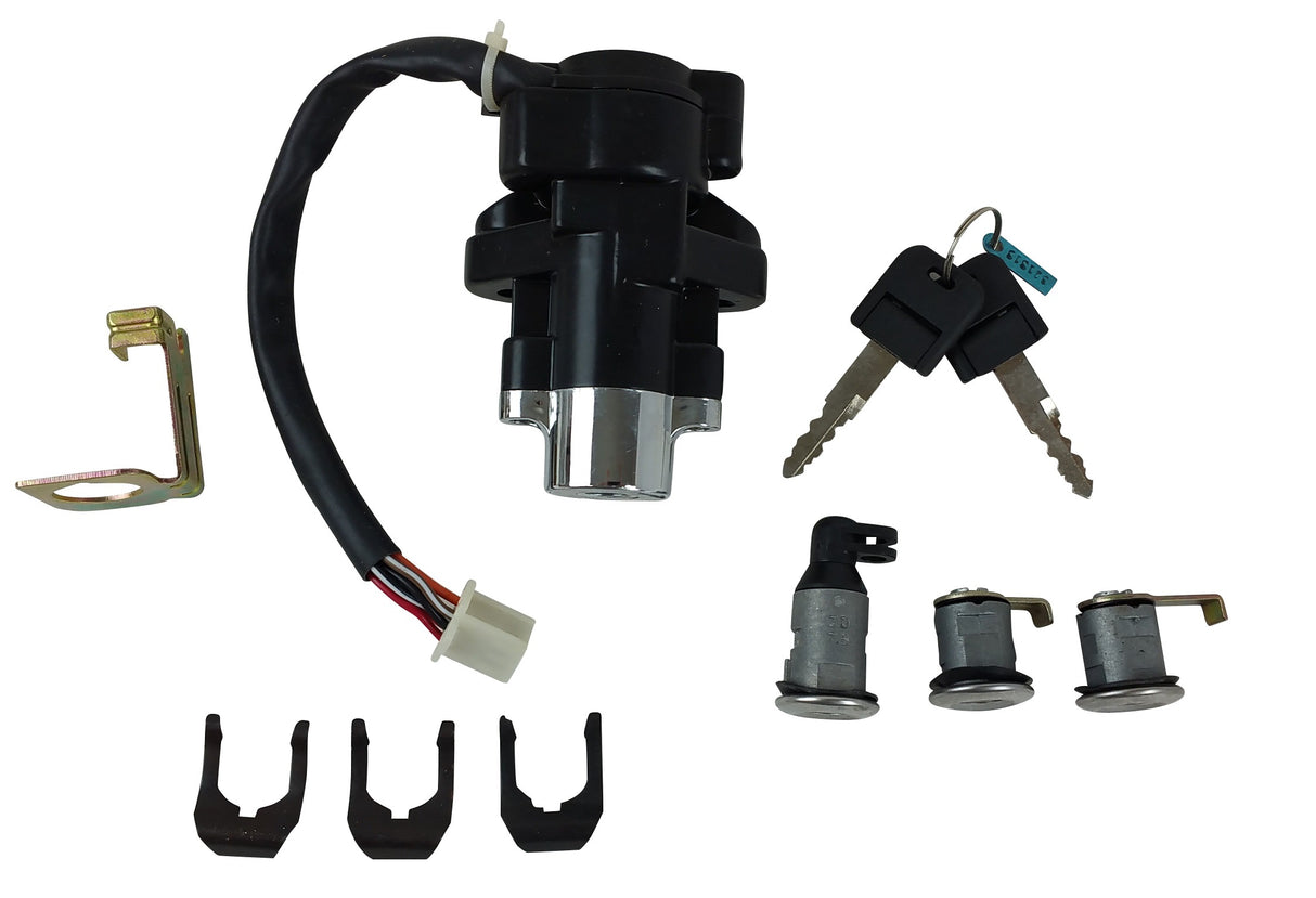 250cc Scooter Parts YY250T Ignition & Lock Set Chinese Scooter Parts Key Switch