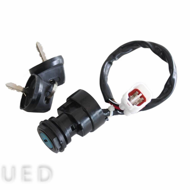 Ignition Key Switch - 4 Wire - Yamaha