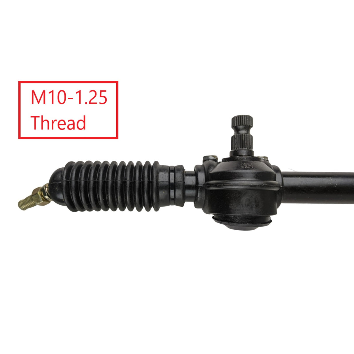 Steering Gear Rack & Pinion Assembly Compatible with Kandi GK125 Spider Go Kart - Fit for 110cc, 125cc, 110GKG-2 Go Kart, Buggy Kart, UTV - Thread M10x1.25