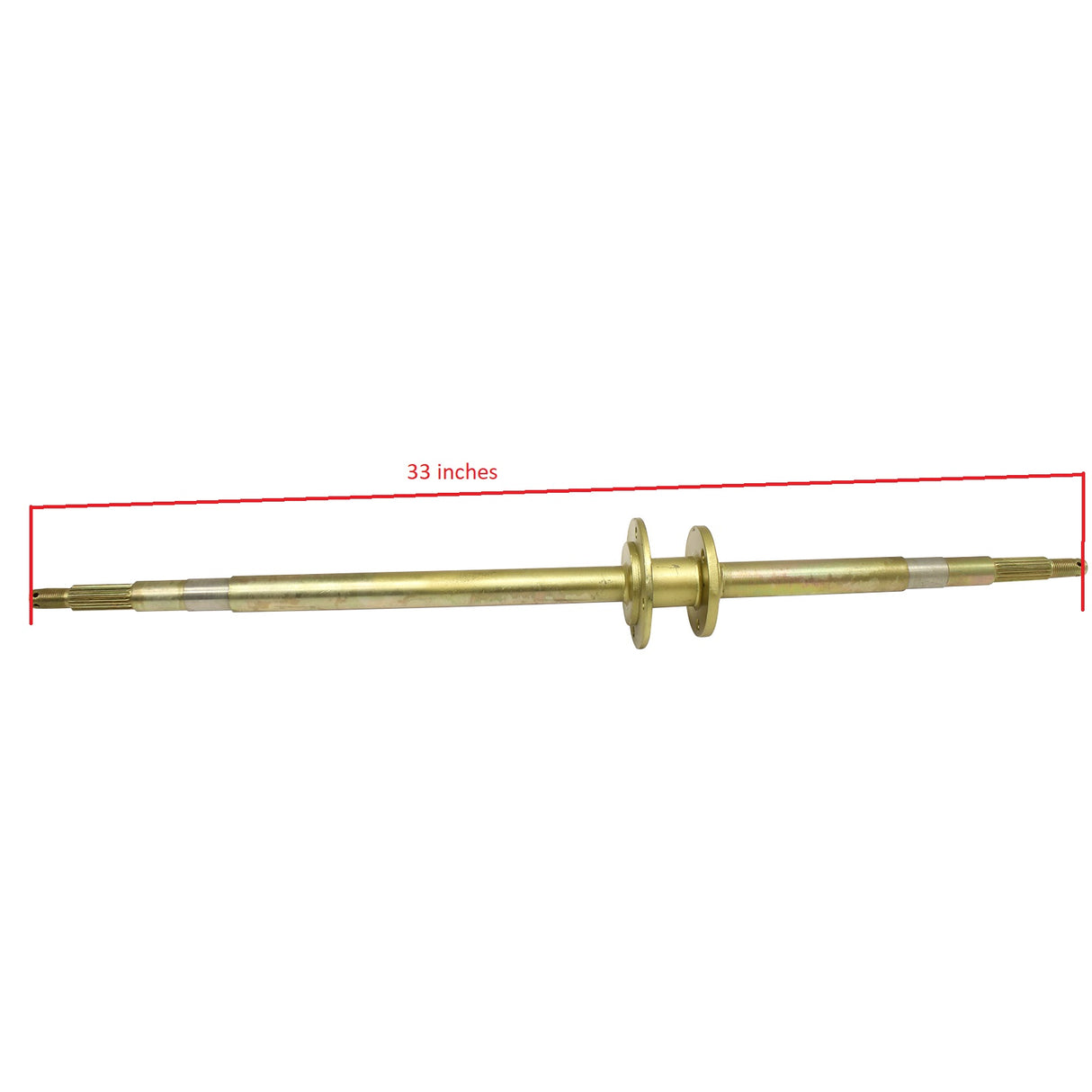 Rear axle
