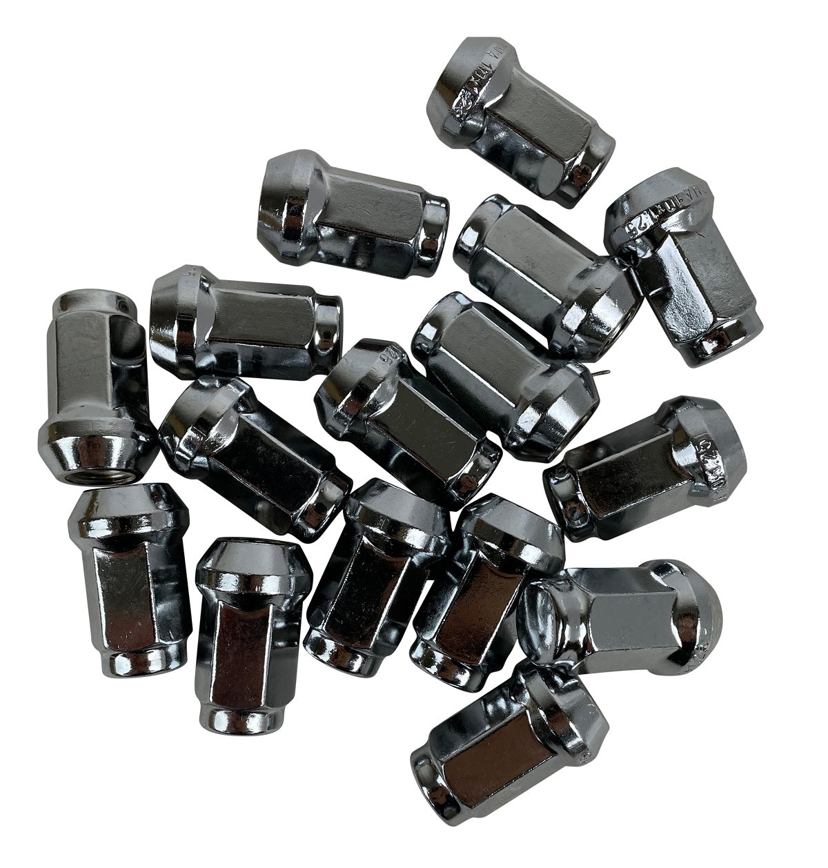 Chrome Lug Nuts 10mmx1.25 for ATV (Set of 16pcs)