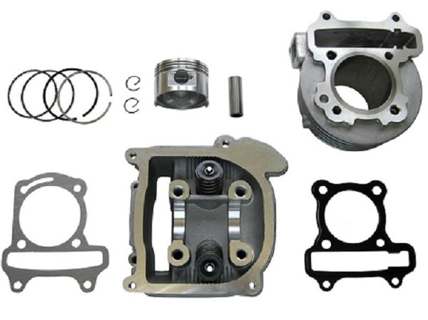 100cc Big Bore Head & Cylinder Kit, GY6 64mm