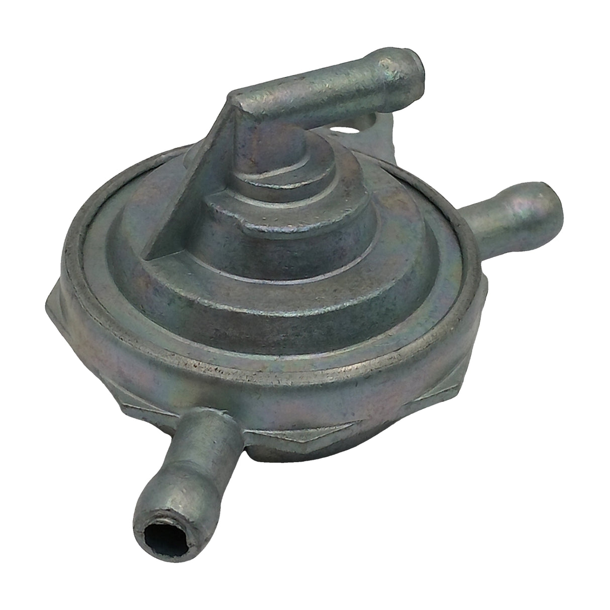 Petcock In-Line Fuel Pump 3-Way Vacuum Valve Replacement for GY6 50cc-150cc Scooters