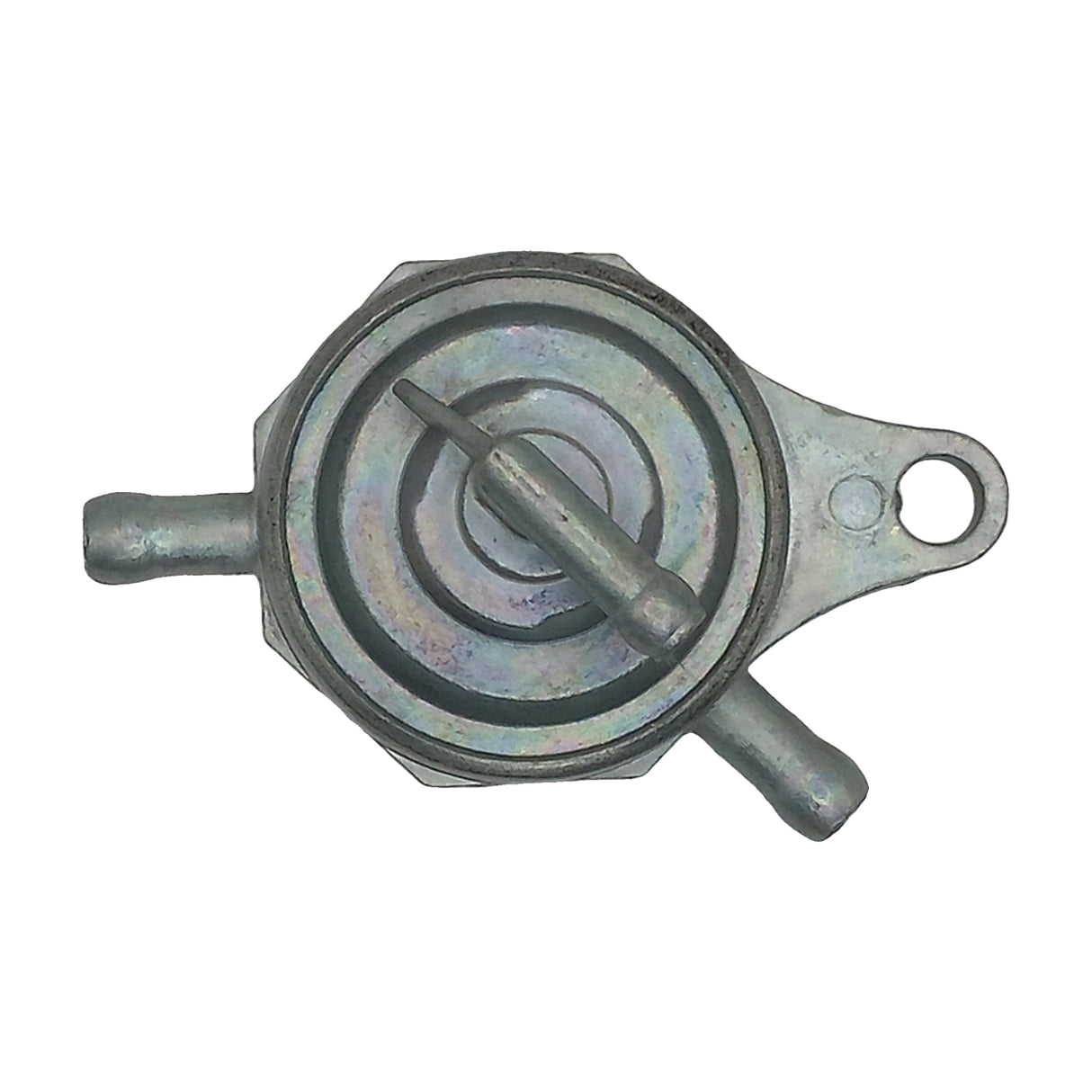 Petcock In-Line Fuel Pump 3-Way Vacuum Valve Replacement for GY6 50cc-150cc Scooters