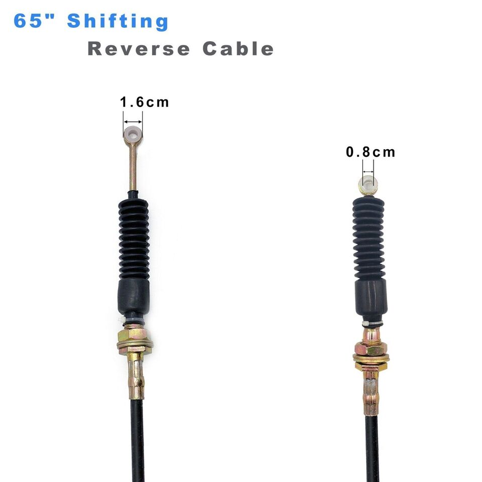 65" Shifting Reverse Cable for 150CC-250CC Kandi, Roketa, Sunl Go Kart Buggy