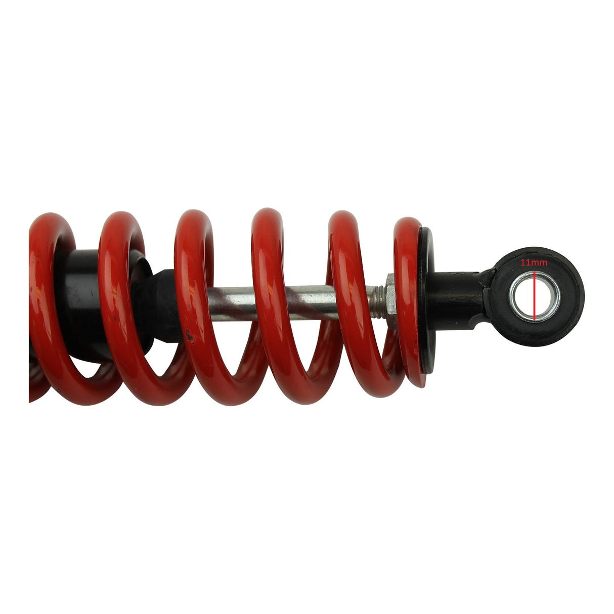 Shock-13 3/4"=34.925cm 2 1/4"=5.715cm 1 1/4"=3.175cm 5/16"=0.79375cm 3/8"hole=0.9525cm