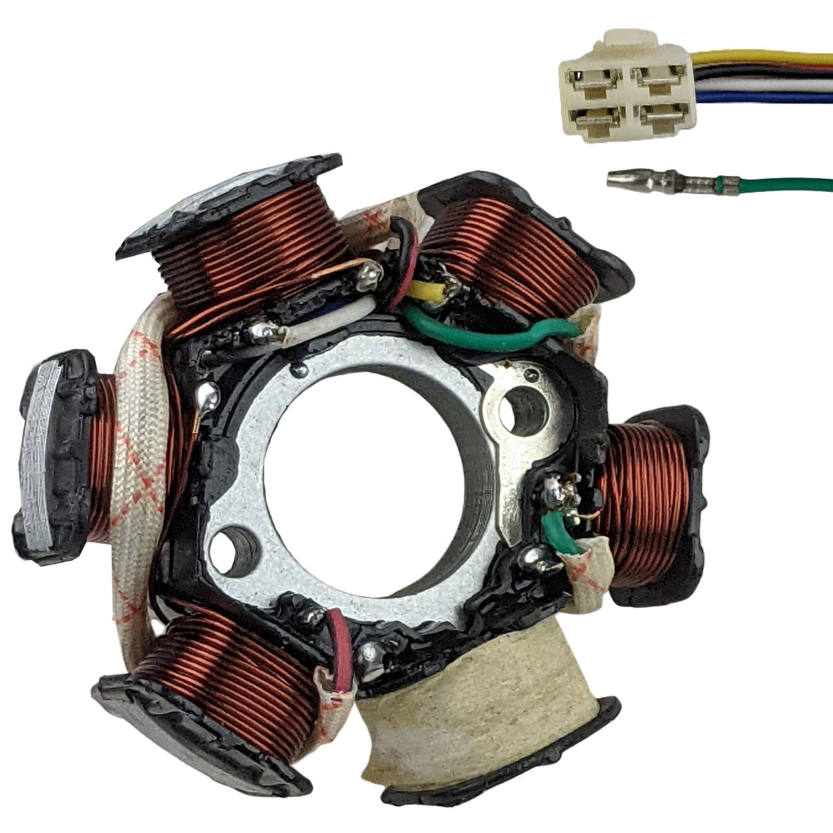 Stator Magneto - 6-Coil 5-Wire - 50cc-110cc - Version C110-6
