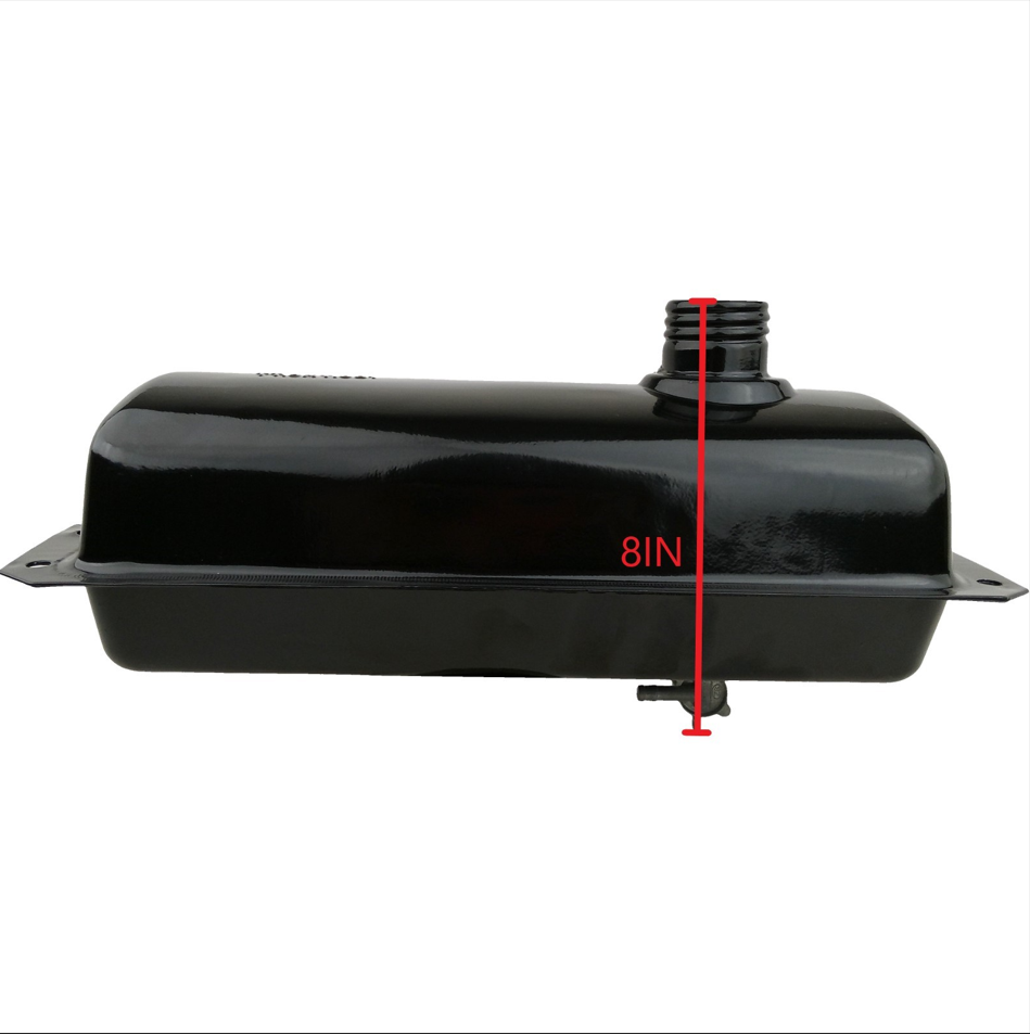 Fuel Gas Tank with Cap Petcock for 110cc 125cc Kandi KD-110GKG-2 KD-110GKT-2 ATK125A GK110 Go Kart