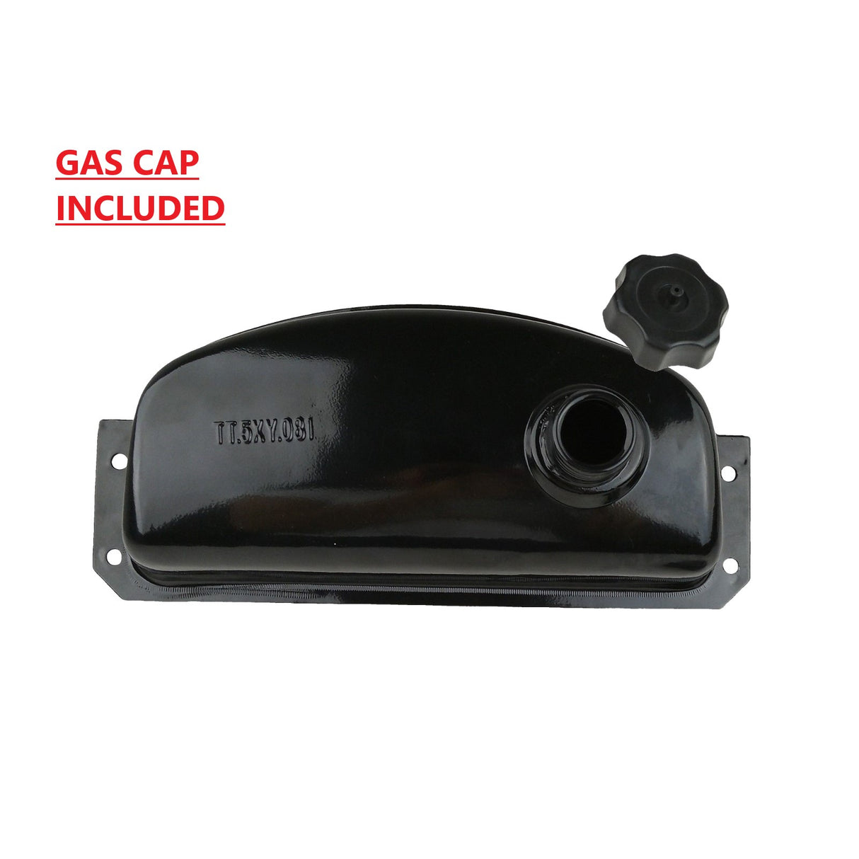 Fuel Gas Tank with Cap Petcock for 110cc 125cc Kandi KD-110GKG-2 KD-110GKT-2 ATK125A GK110 Go Kart