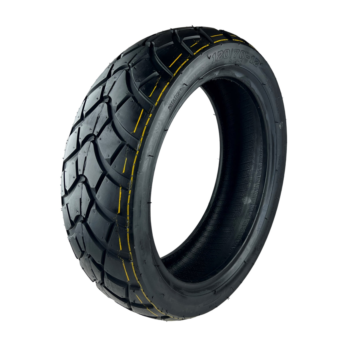 Universal 120/70-12 Tubeless Tire Front Rear Scooter Moped