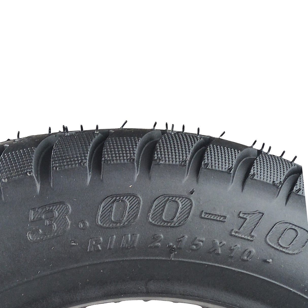 Tubeless Tire 3.00-10 Front Rear Motorcycle Moped 10 inches Rim