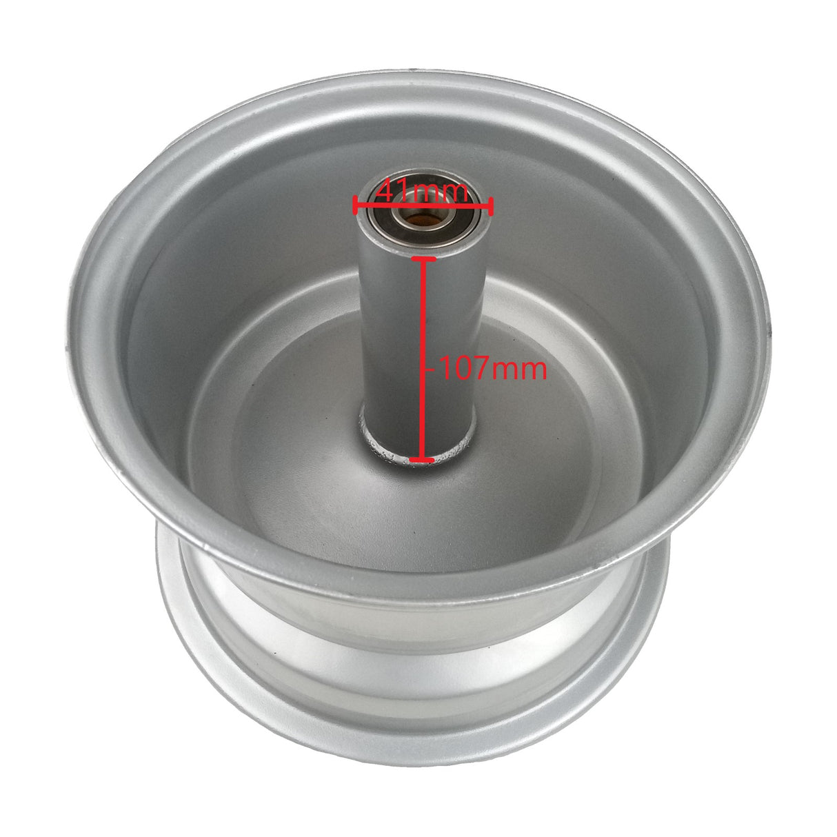 9" Front Wheel Rim Assembly for Coleman CT200U BT200X CT200UEX 196cc Hisun 200-3 200-7 Axis M200 Mini Bike