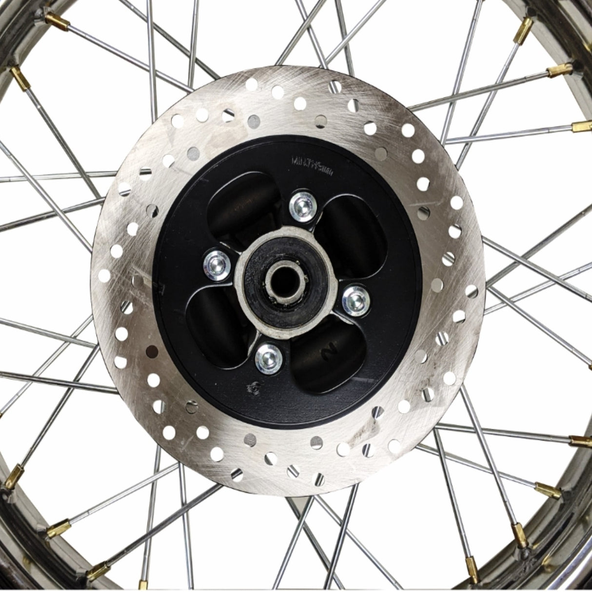 18" Rear Wheel Assembly - Hawk Raven 250 RPS BSR250 Preassembled with Rotor Sprocket Tire and Tube