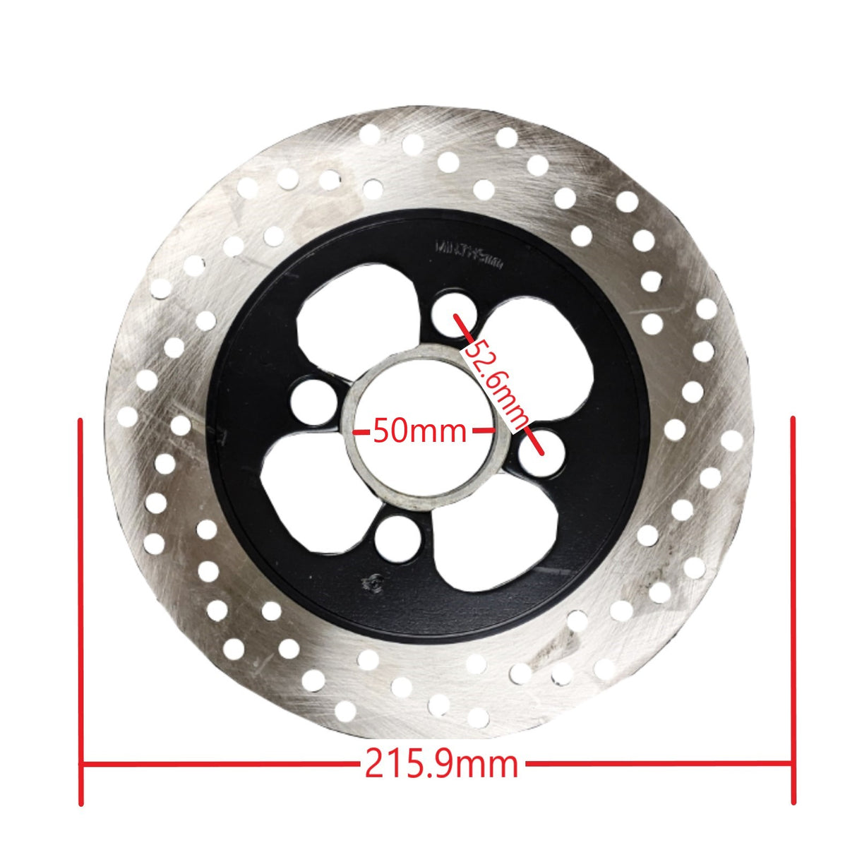 18" Rear Wheel Assembly - Hawk Raven 250 RPS BSR250 Preassembled with Rotor Sprocket Tire and Tube