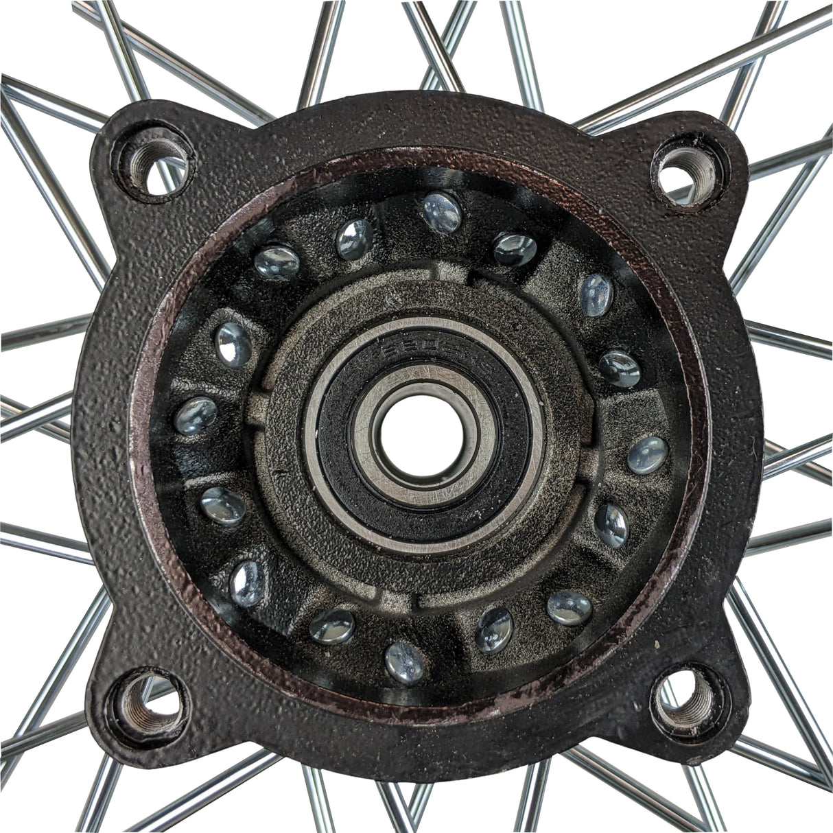 19" x 1.6 - 15mm ID Wheel Rim - 70/100-19 Tire & Tube Assembly - Front - - 32 Spokes - Black - Dirt Bike (Tire & Inner Tube included)