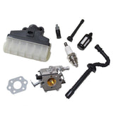 New Pack Of Carburetor Air Oil Filter Fuel Line Hose Tube Spark Plug Gasket Fit For Stihl Ms210 Ms230 Ms250 021