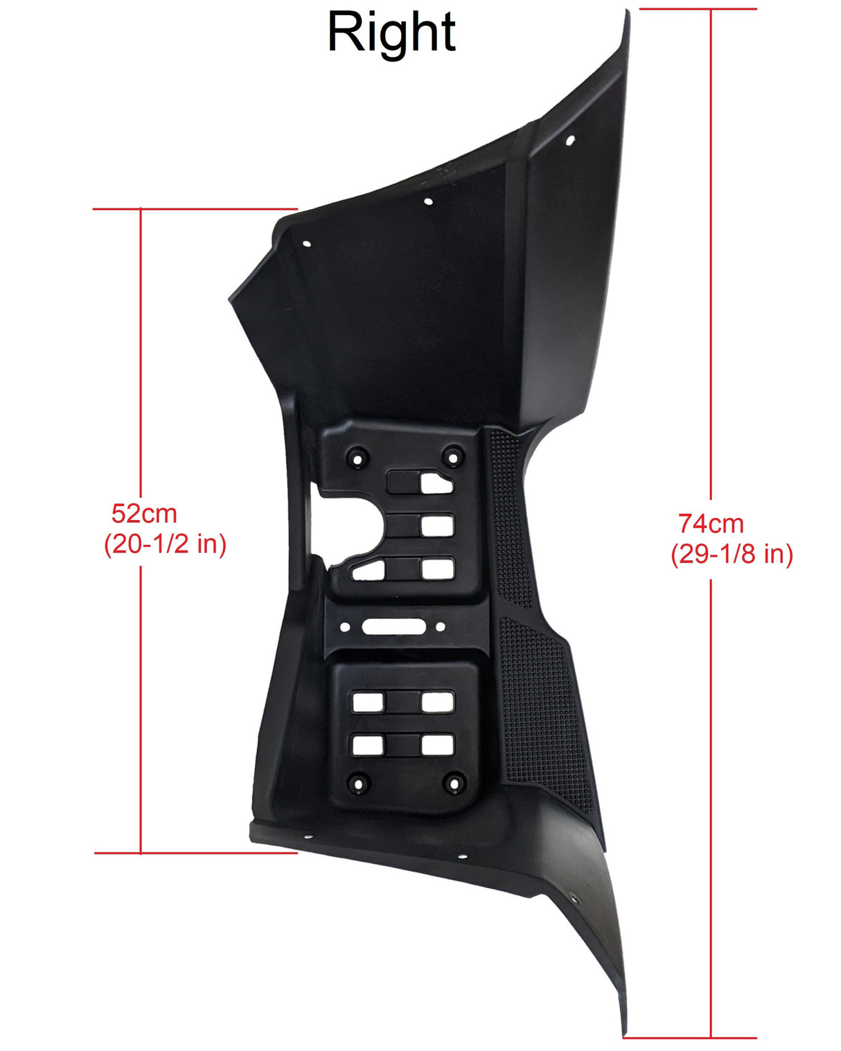 Footrest Set Left & Right - Linhai LH 300D 300cc 4x4 Massimo 400 MSA - 25071 25072