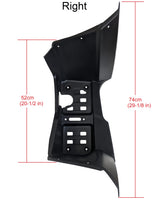 Footrest Set Left & Right - Linhai LH 300D 300cc 4x4 Massimo 400 MSA - 25071 25072