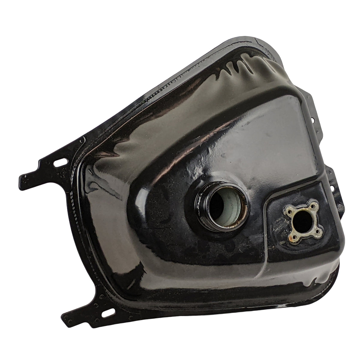 RedCap ATV Gas Fuel Tank Specifically Designed for, Linhai LH 300D 4x4 300cc, Cougar Cycle Terminator 300cc, Massimo 400cc MSA, ATVs Quad - Version JJJ (Black)