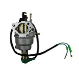 Generator Carburetor with Solenoid, Gaskets, Fuel Line - Manual Choke for Honda GX340cc, GX390cc, GX420cc, 8HP, 9HP, 11HP, 13HP Generators Engine