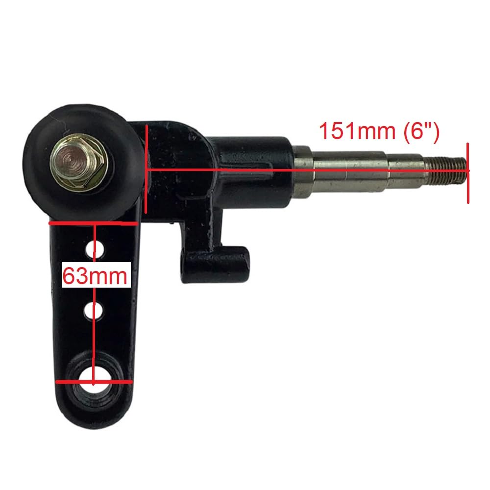 Left and Right Spindle for Kandi 150cc 200cc 250cc Go Karts Dune Buggies GKA-150 L5C0150GKA2011218 L5C0150GKA2011217 (Kit)